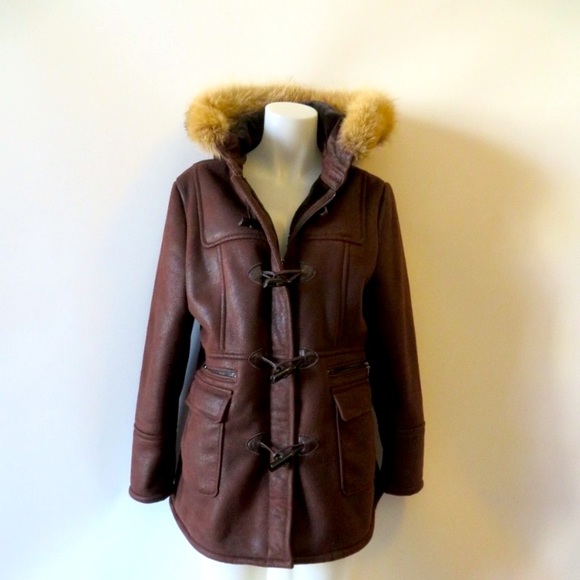 Andrew Marc Jackets & Blazers - Andrew Marc COYOTE FUR Hooded Coat